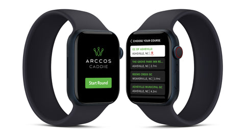 New Arccos Experience For Apple Watch Course Search