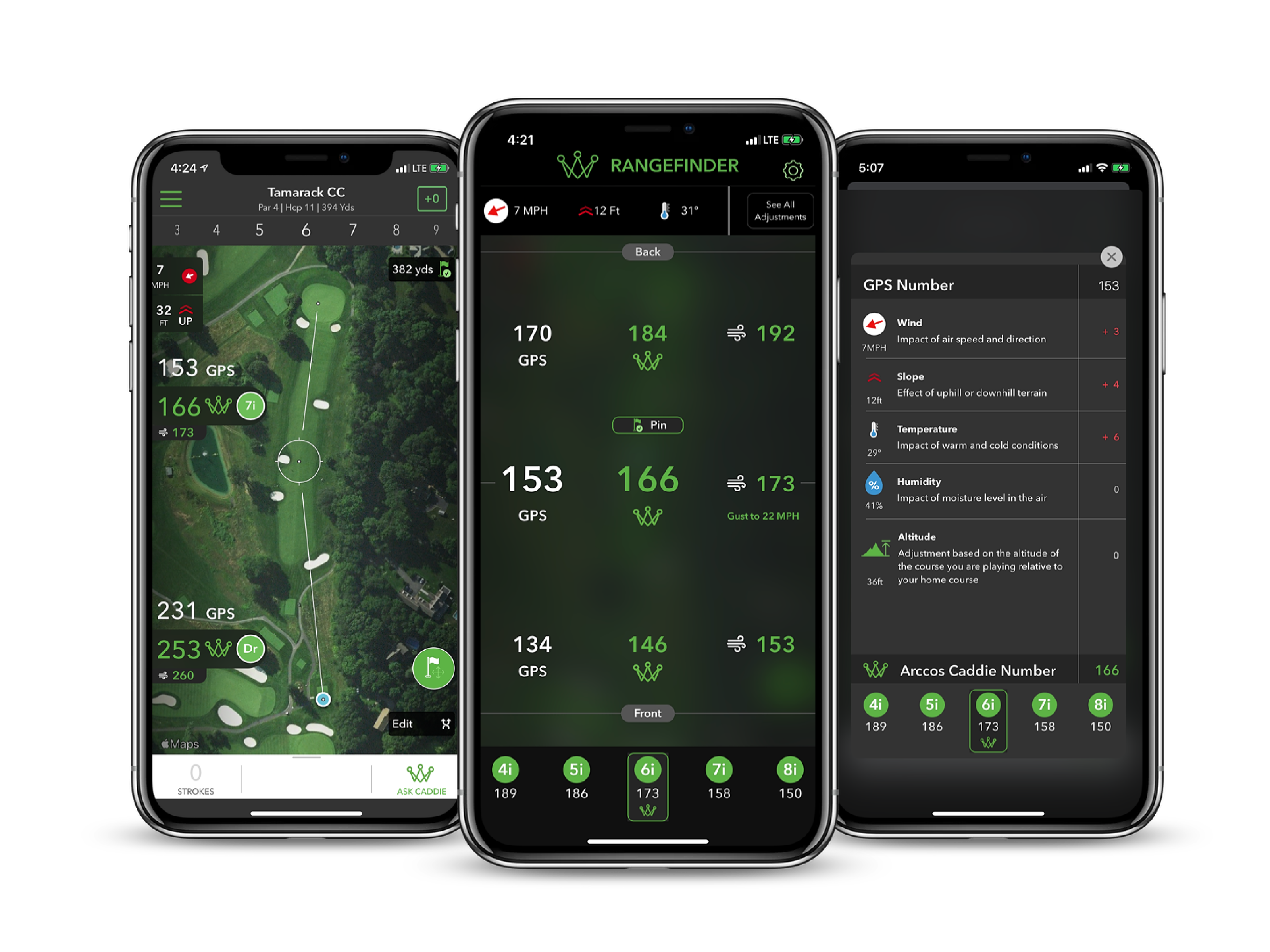 Golf's First A.I. Powered GPS Rangefinder Arccos Golf