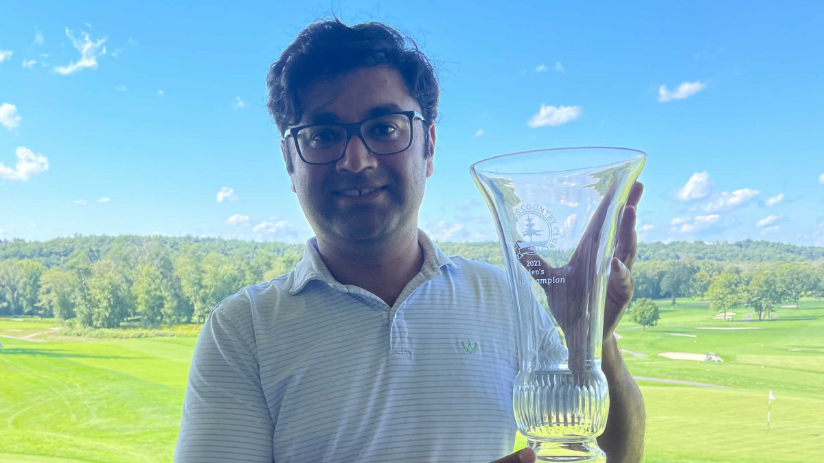 Arccos CEO Sal Syed leveraged arccos to win his club championship