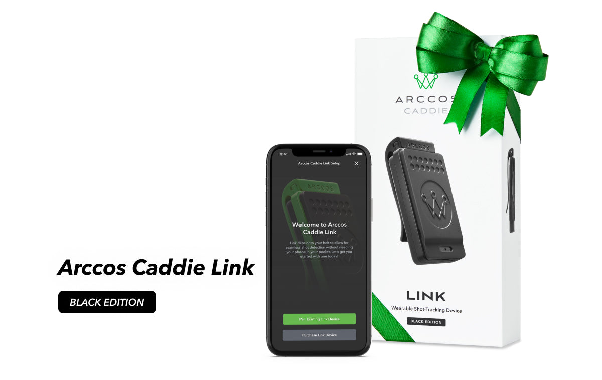 Limited Edition Black Link Arccos Caddie Accessory