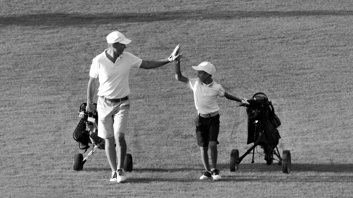 Making Memories with Dad on the Golf Course