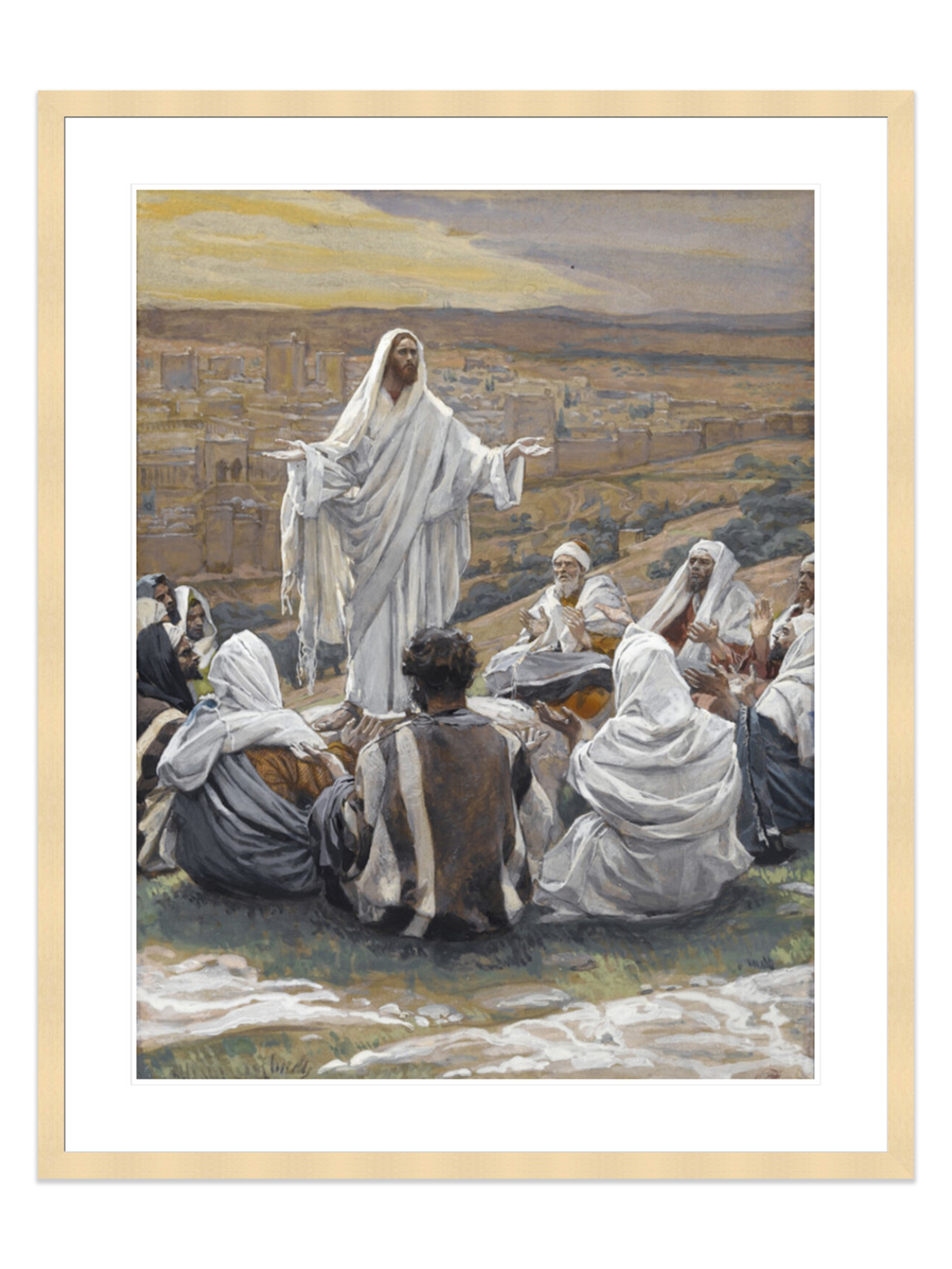 The Lord's Prayer (Le "Pater Noster") (Print) by James Tissot