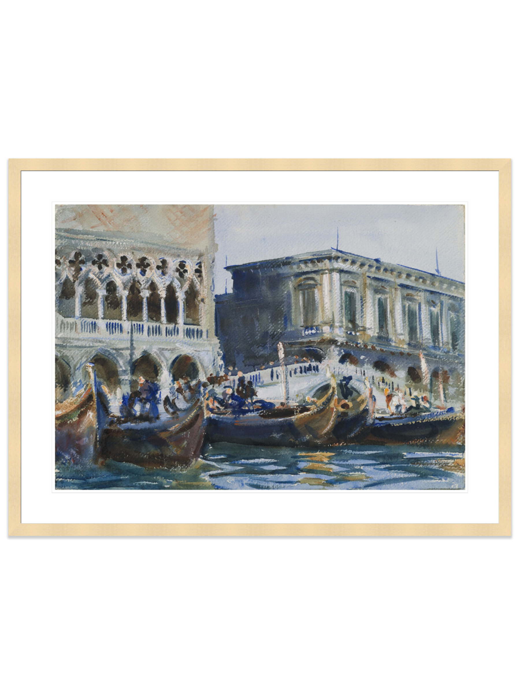 La Riva (Print) by John Singer Sargent