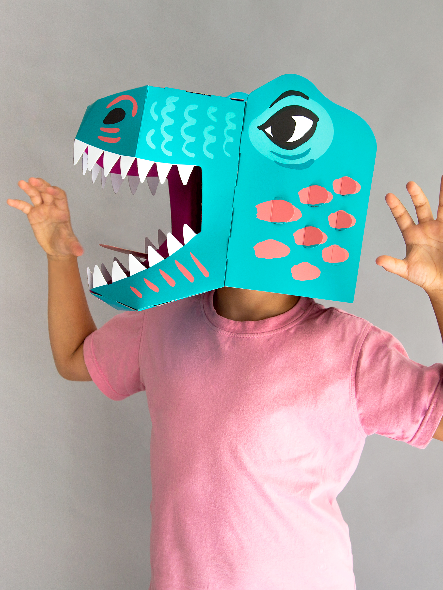 3D Dino Mask – Brooklyn Museum