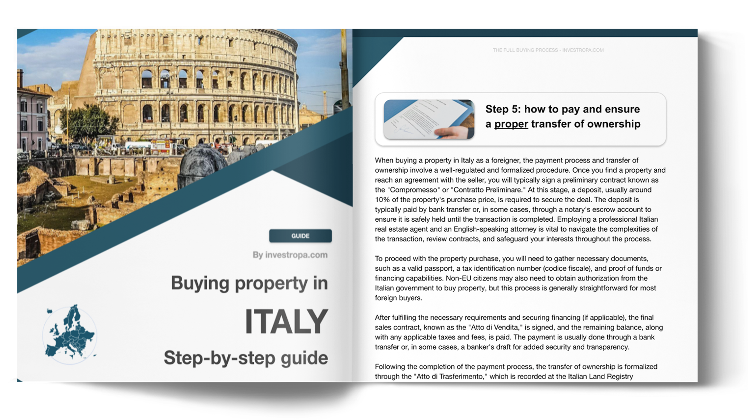 buying property foreigner Italy