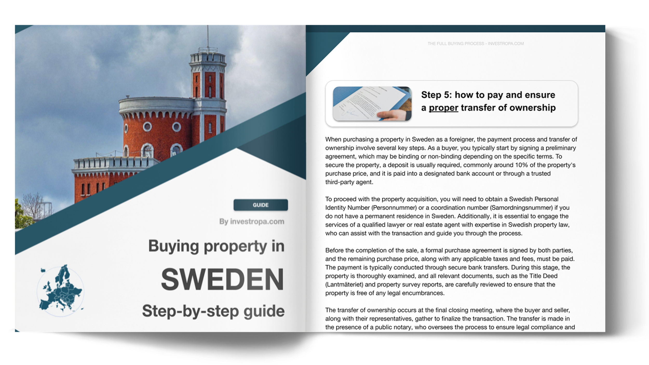 buying property foreigner Sweden