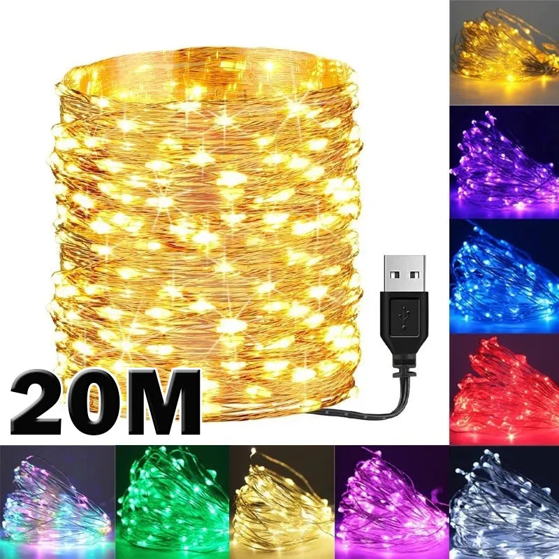 USB LED String Lights