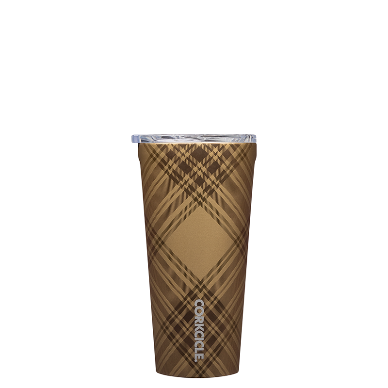 CORKCICLE  16 oz. Tumbler - Golden Plaid