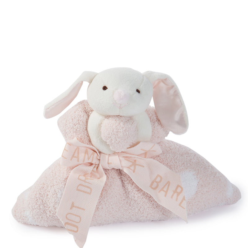 BAREFOOT DREAMS | CozyChic Barefoot Buddie - Pink Bunny