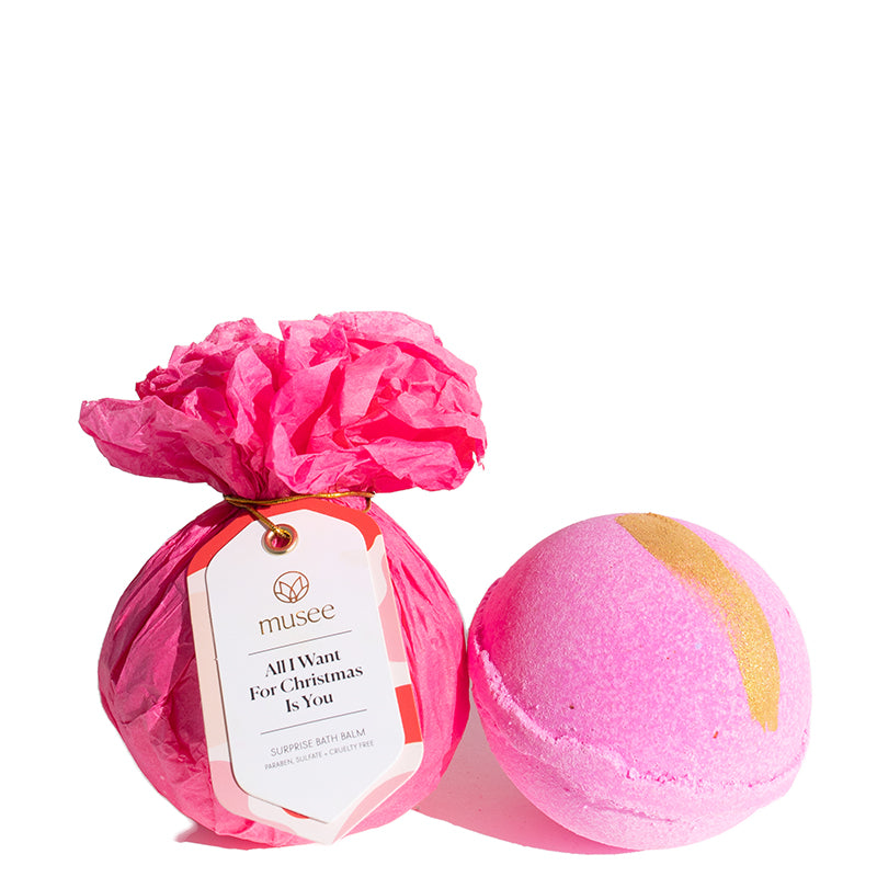 musee christmas bath bombs