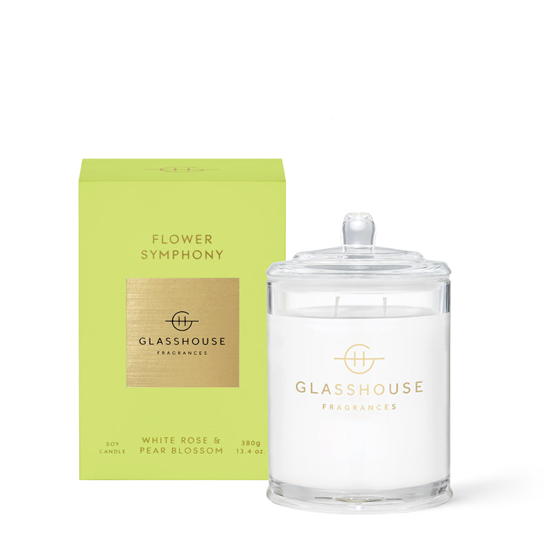 GLASSHOUSE FRAGRANCES | Flower Symphony Candle