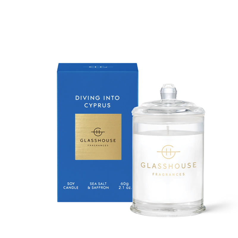 GLASSHOUSE FRAGRANCES | Diving into Cyprus Candle