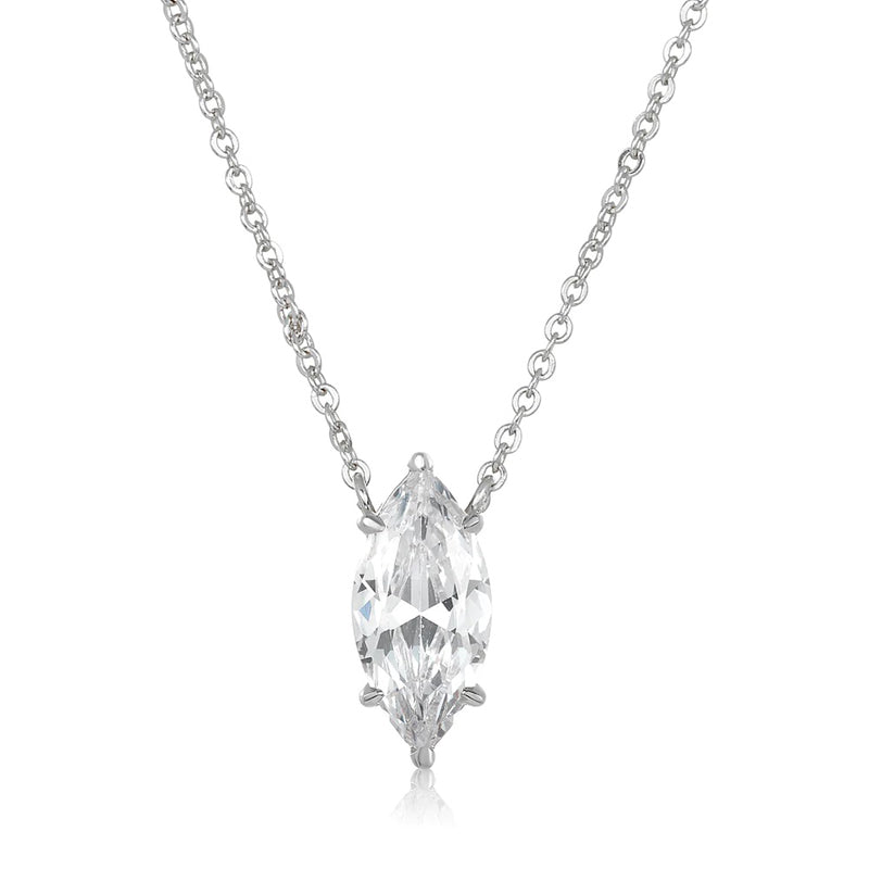MELINDA MARIA | The Baby Monarch Marquise Necklace