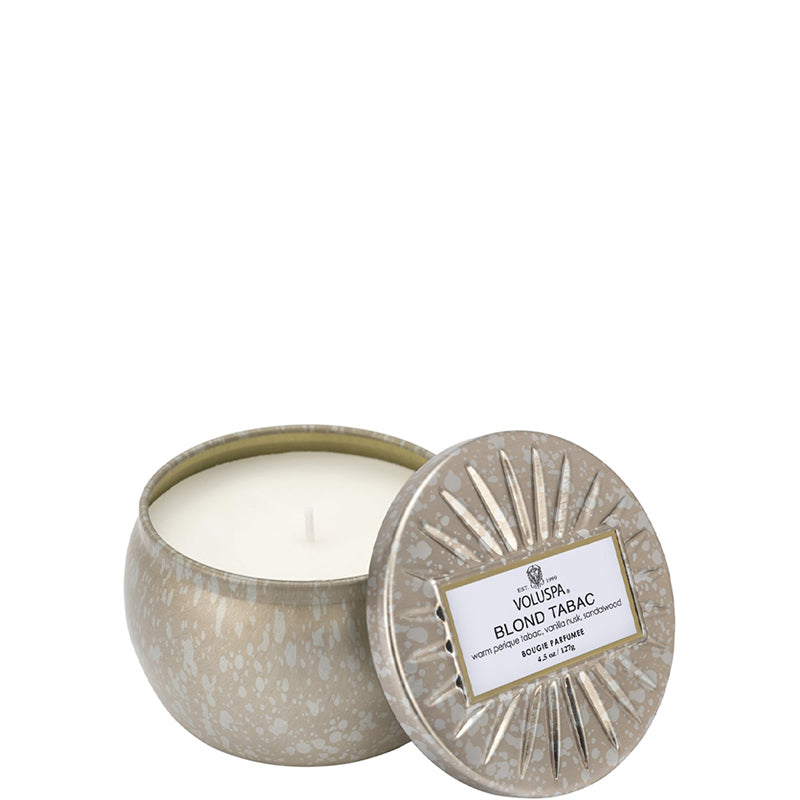 VOLUSPA | Blond Tabac Mini Tin Candle