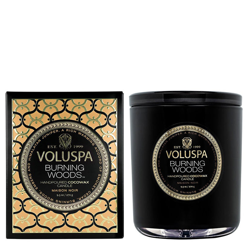 VOLUSPA | Burning Woods Classic Candle