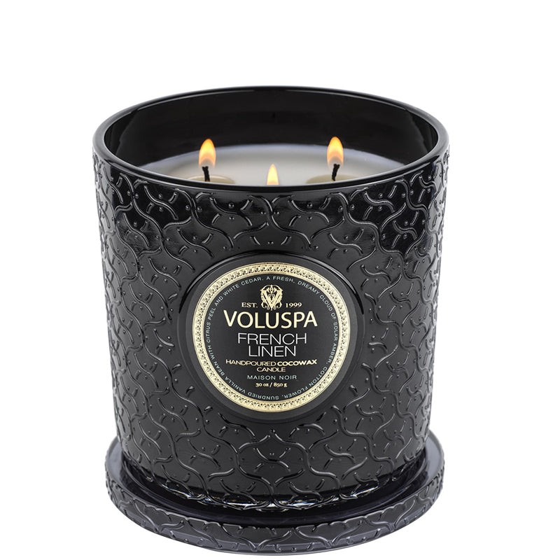VOLUSPA | French Linen Luxe Candle