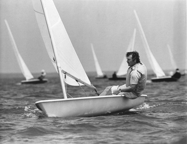 Láser Sailing vintage