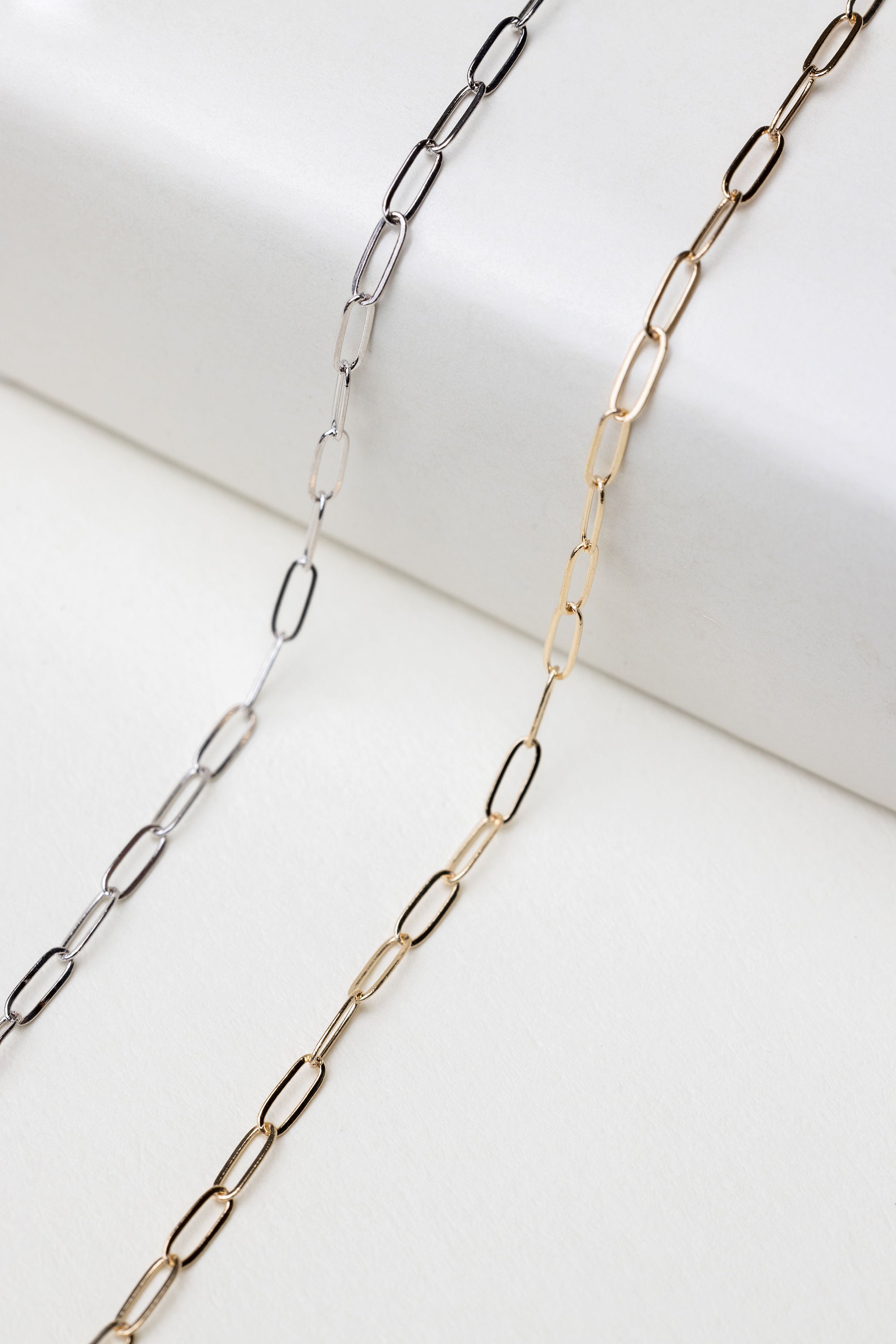 14k Yellow Recycled Gold Large 5.9mm Long Link Chain 16