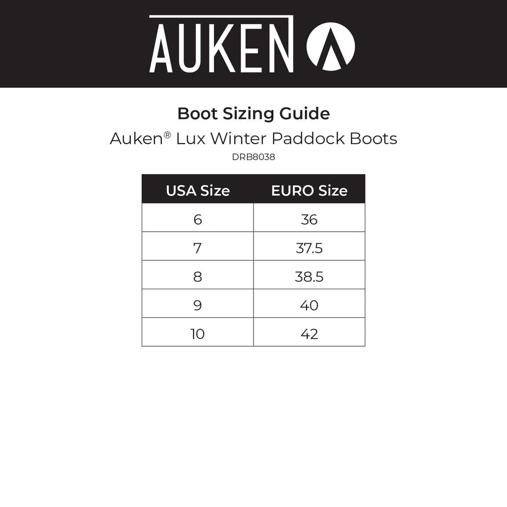 Bottes hautes d'hiver Auken Alta – Greenhawk Equestrian Sport