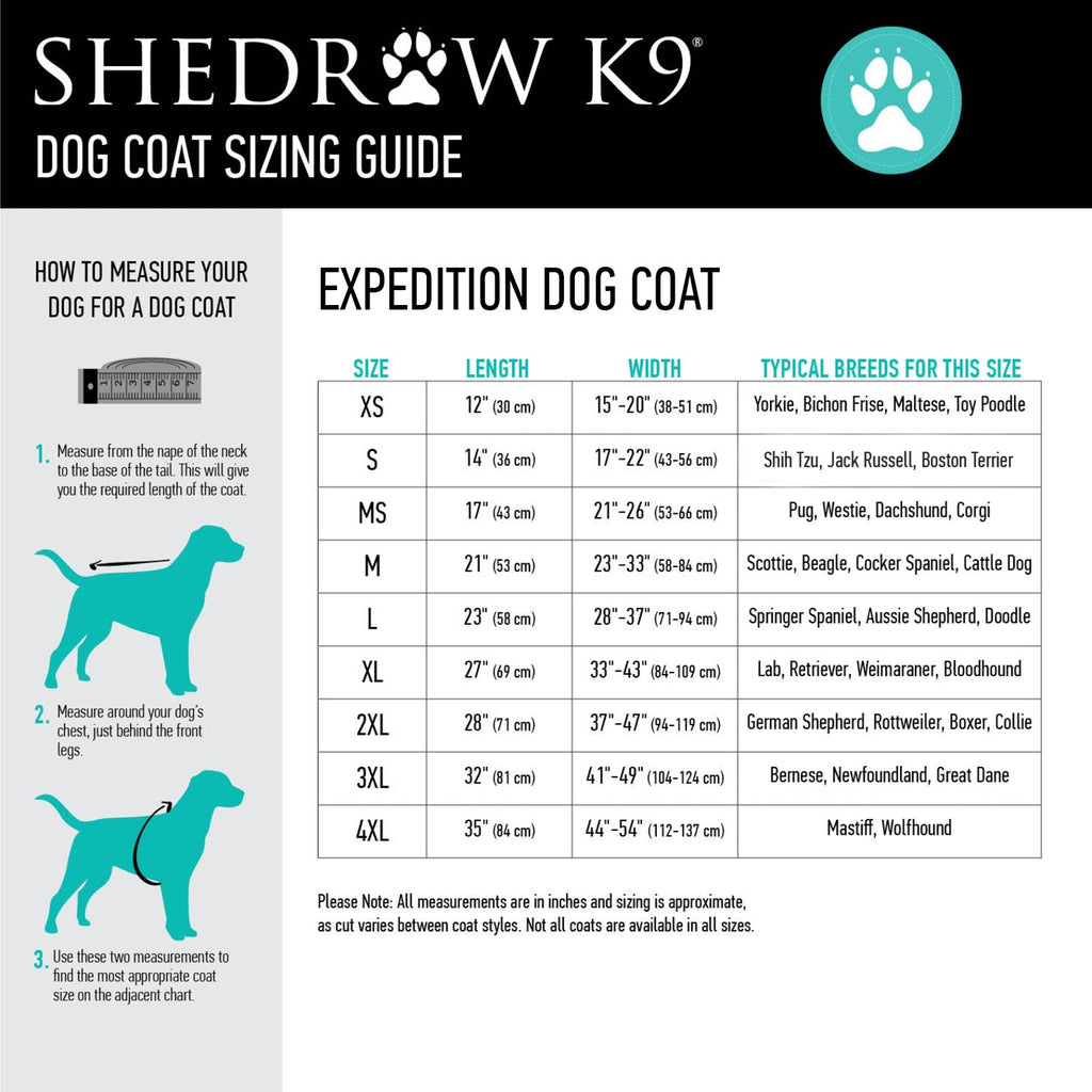 Shedrow K9 Expedition Dog Coat – Greenhawk Equestrian Sport