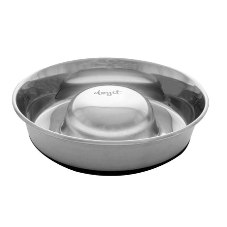 DDOXX 4.7 Oz Slow Feeding Dog Bowl - Red