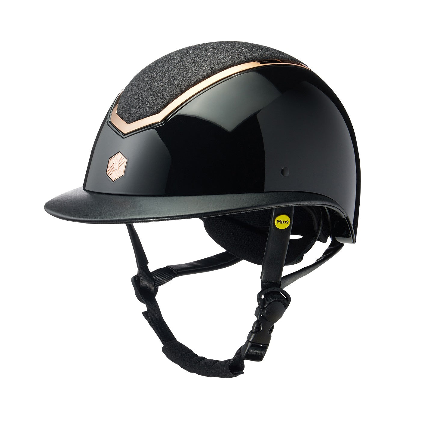 Charles Owen Kylo Regular Peak Helmet Greenhawk Equestrian