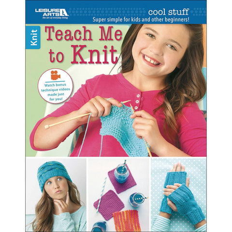 Leisure Arts Cool Stuff Teach Me To Knit