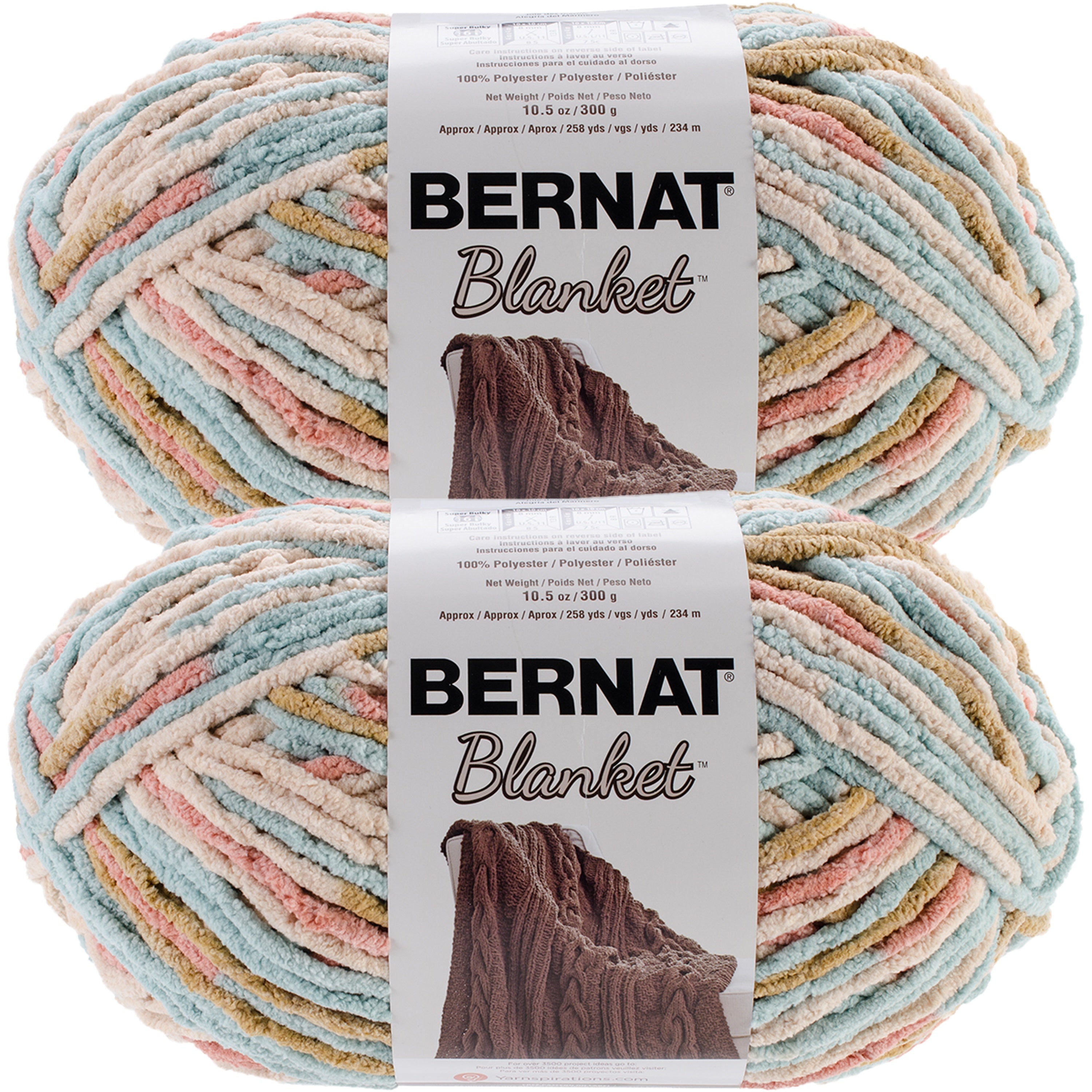 Bernat Blanket Big Ball Yarn Sailor S Delight Multipack Of 2 Knitting Warehouse