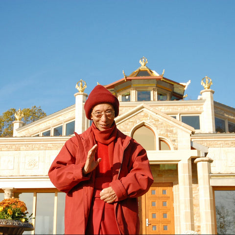 Venerable Geshe Kelsang Gyatso Rinpoche at KMC NY