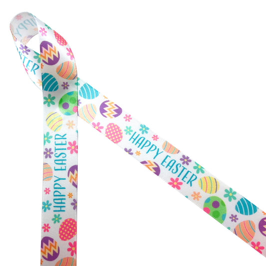 Happy Easter 5/8 inch ribbon