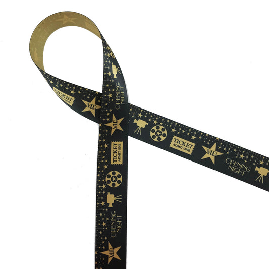 LOUIS VUITTON gold holiday ribbon