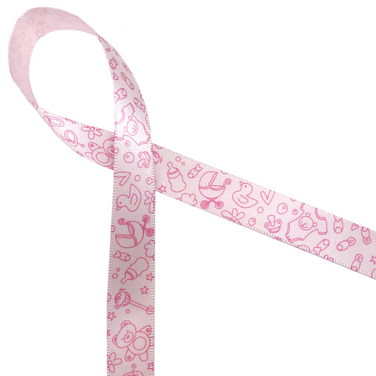 The Promotions Guru Awareness Ribbon Hot Pink