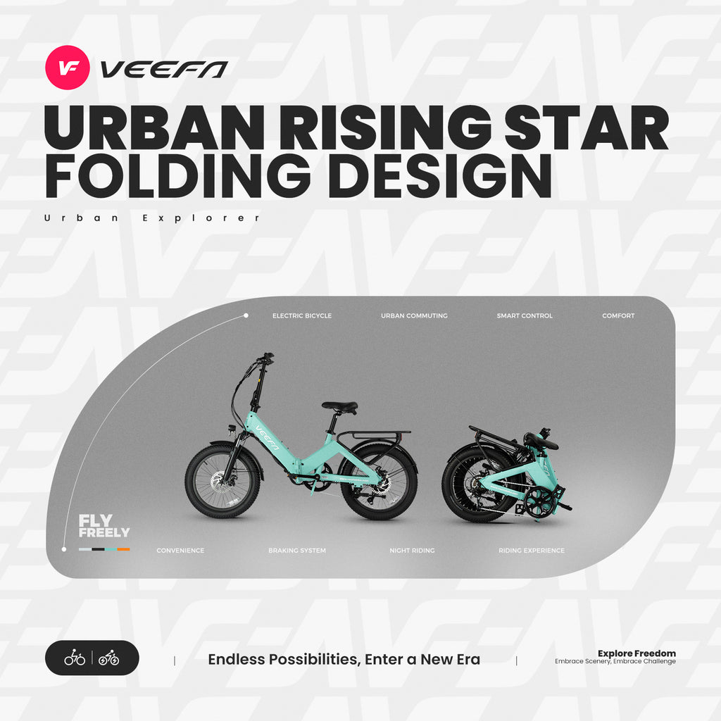 Veefa F1 Folding Ebike | Buy folding ebike USA