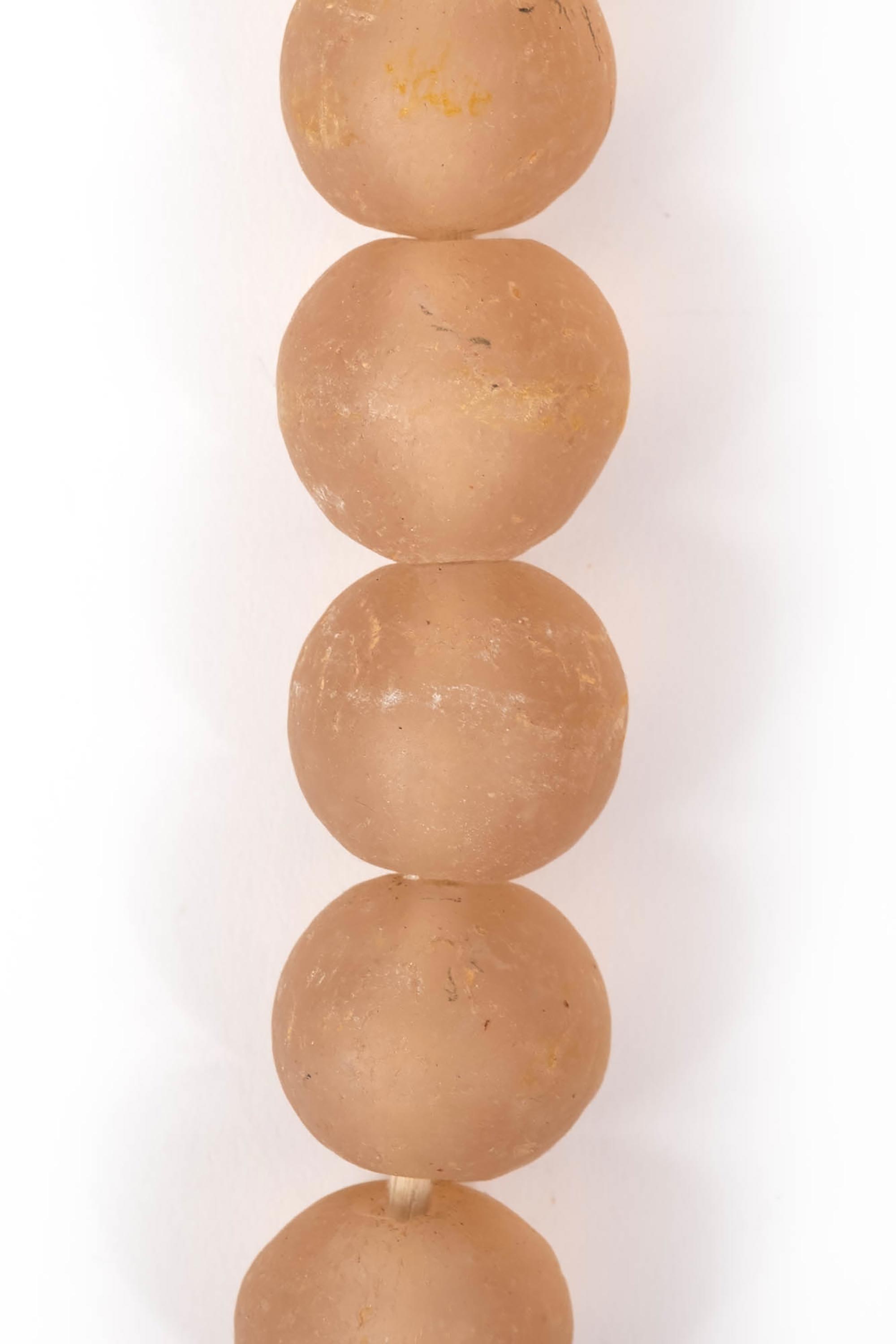 Ghanaian Glass Bead - Large - Opaque