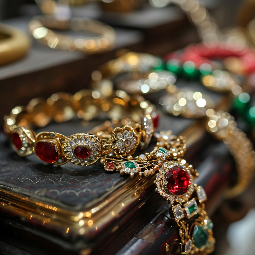 Elegant gold and diamond jewelry symbolizing long-term investment value