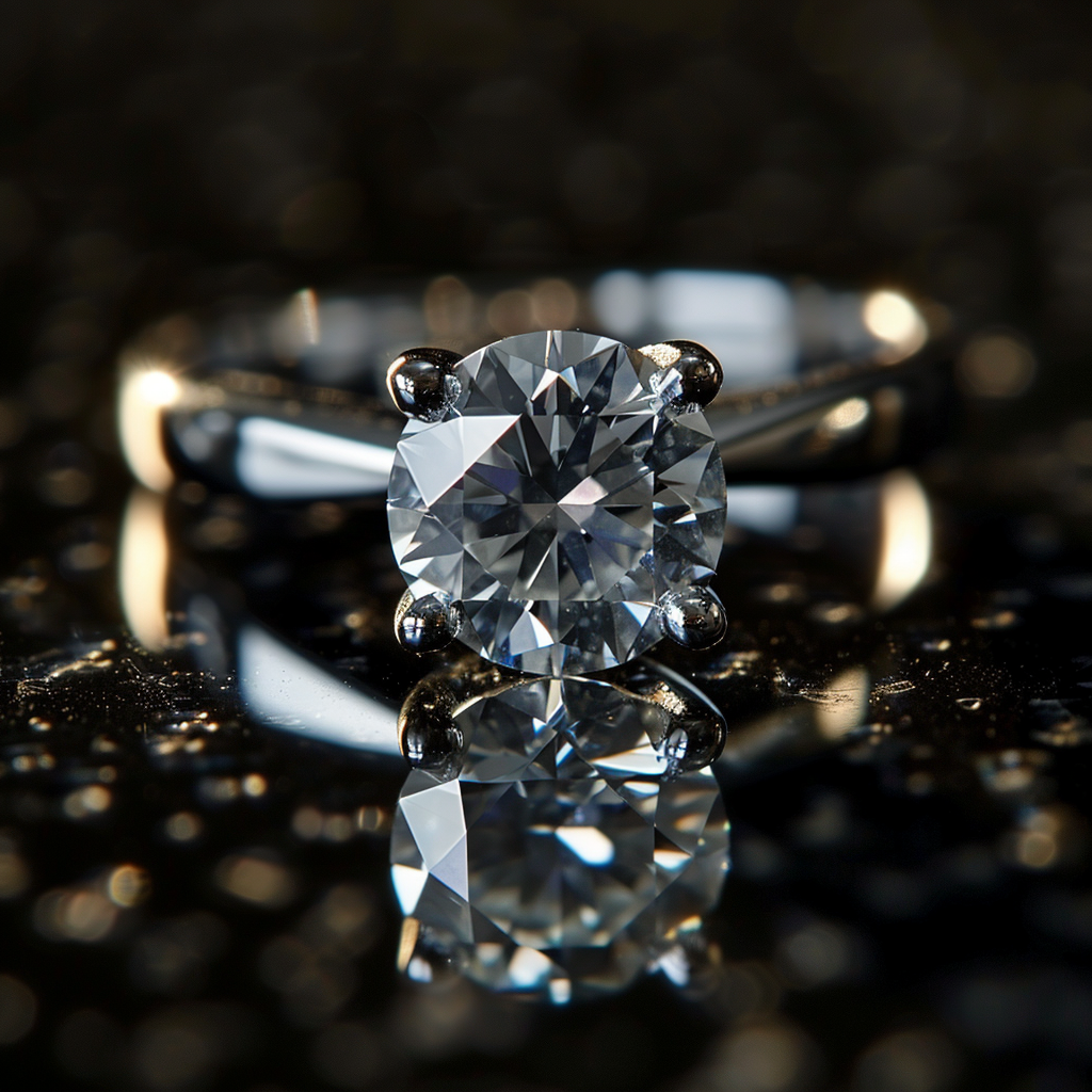 Glistening Solitaire Diamond, Tips for Caring and Maintaining April's Birthstone