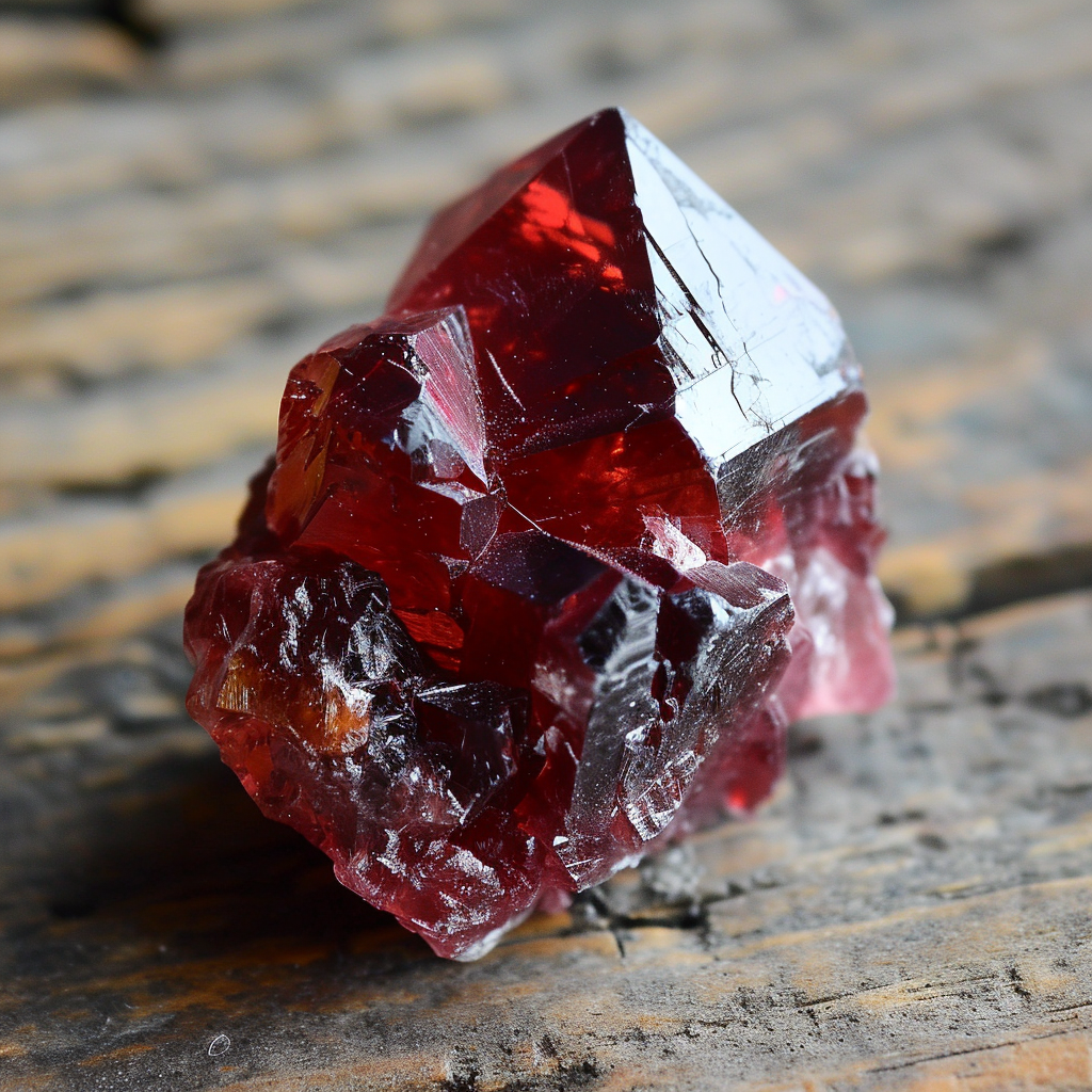 A natural and raw display of garnet gemstones, highlighting their rugged beauty and the unpolished elegance of these precious stones in their original state.