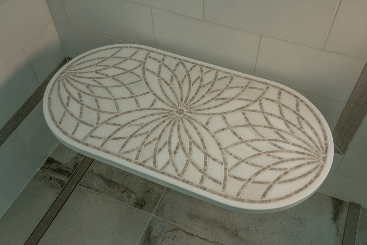 The Lotus Wellness Retreat Experience – Hollspa Floating Shower Bench