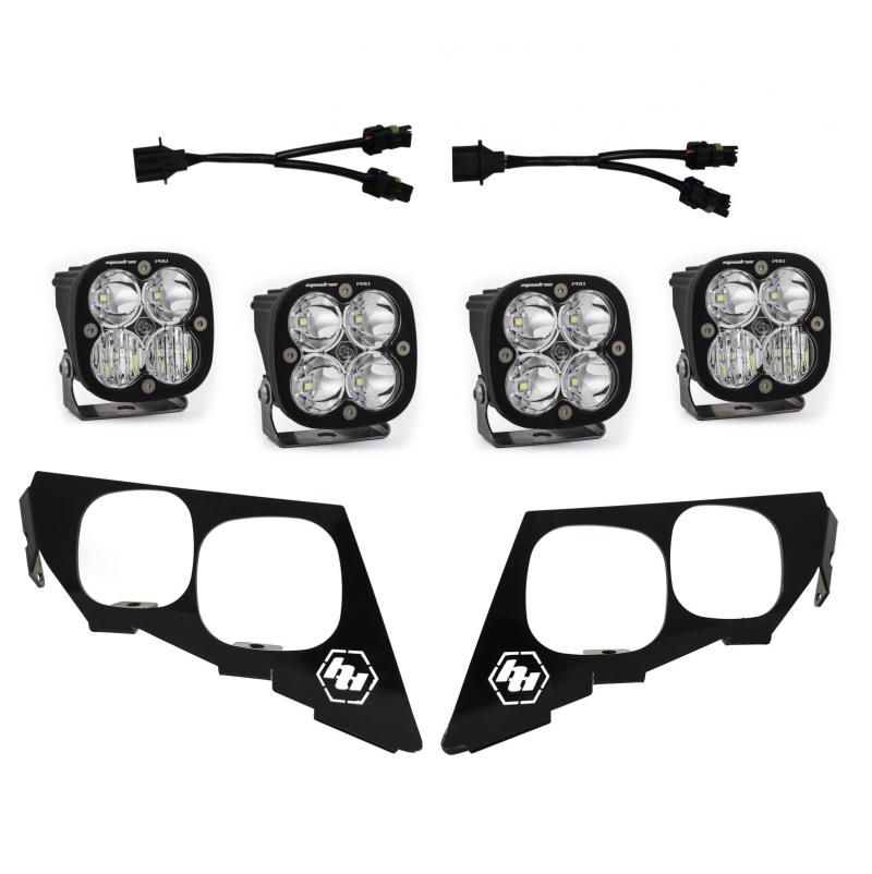 Baja Designs KTM Headlight Kit DC 08-13 W/Headlight Shell White XL Pro  Series