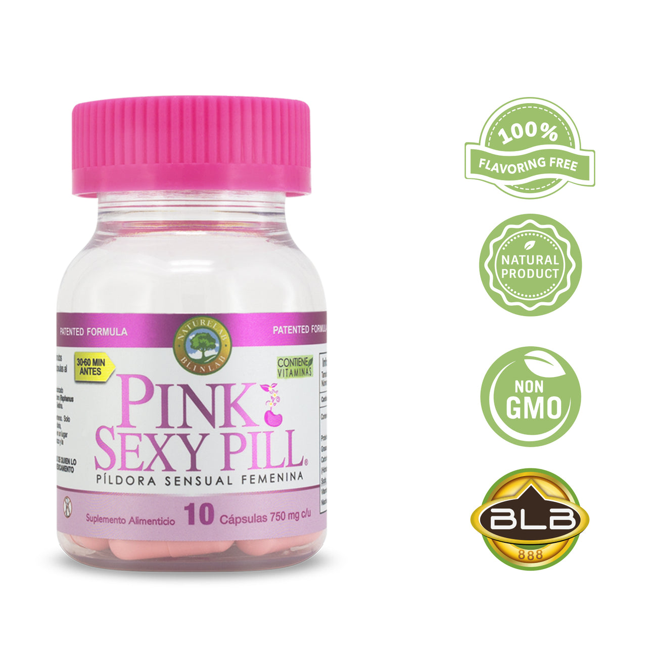 Pink Sexy Pill Con 10 Cápsulas 7135