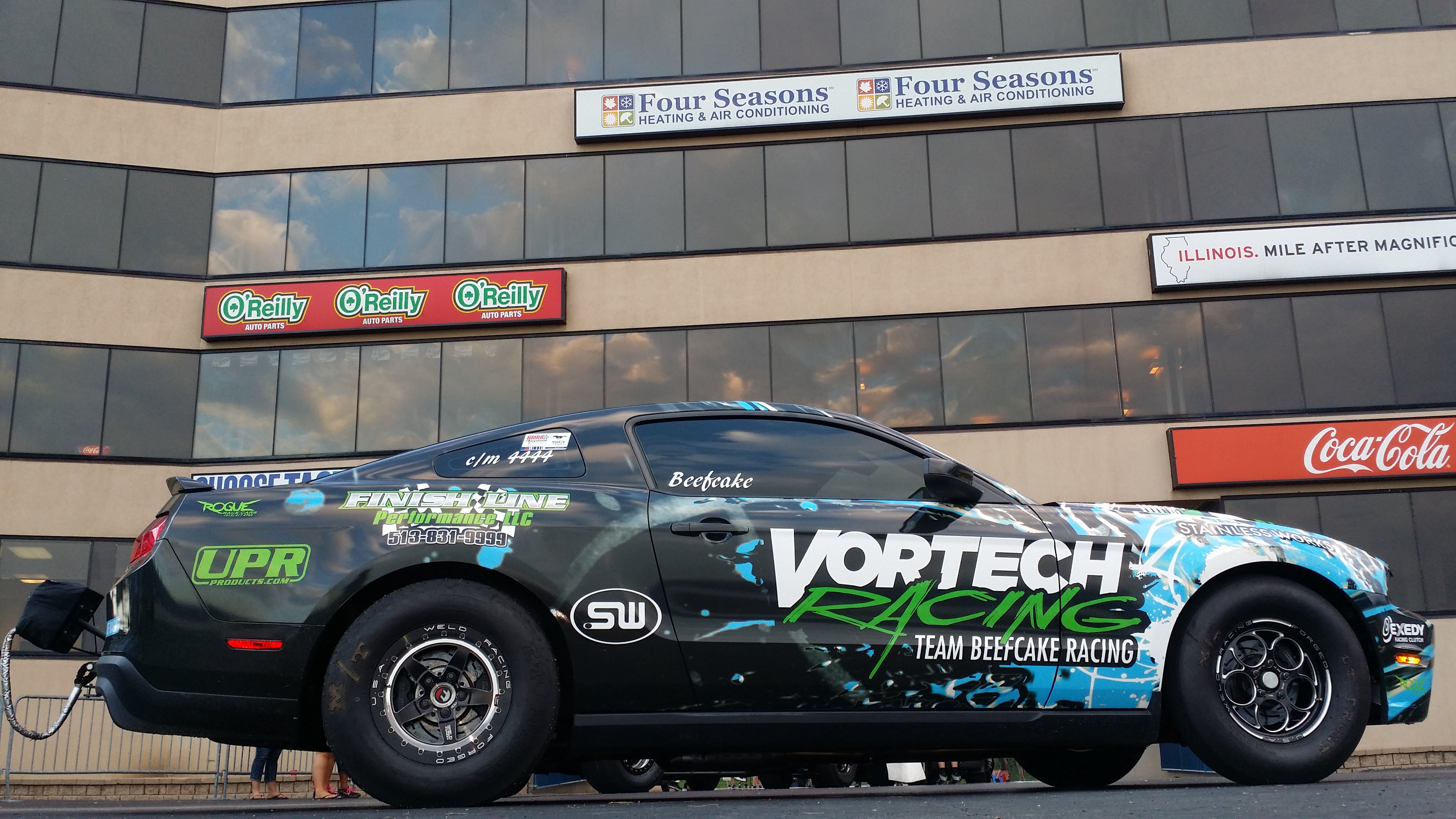 Terry "Beefcake" Reeves Wins Coyote Modified With his Vortech V-7 JT Supercharged Mustang