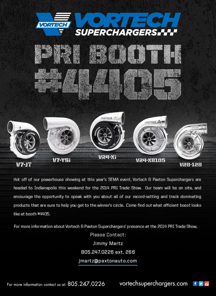 PRI Show Announcement 2014