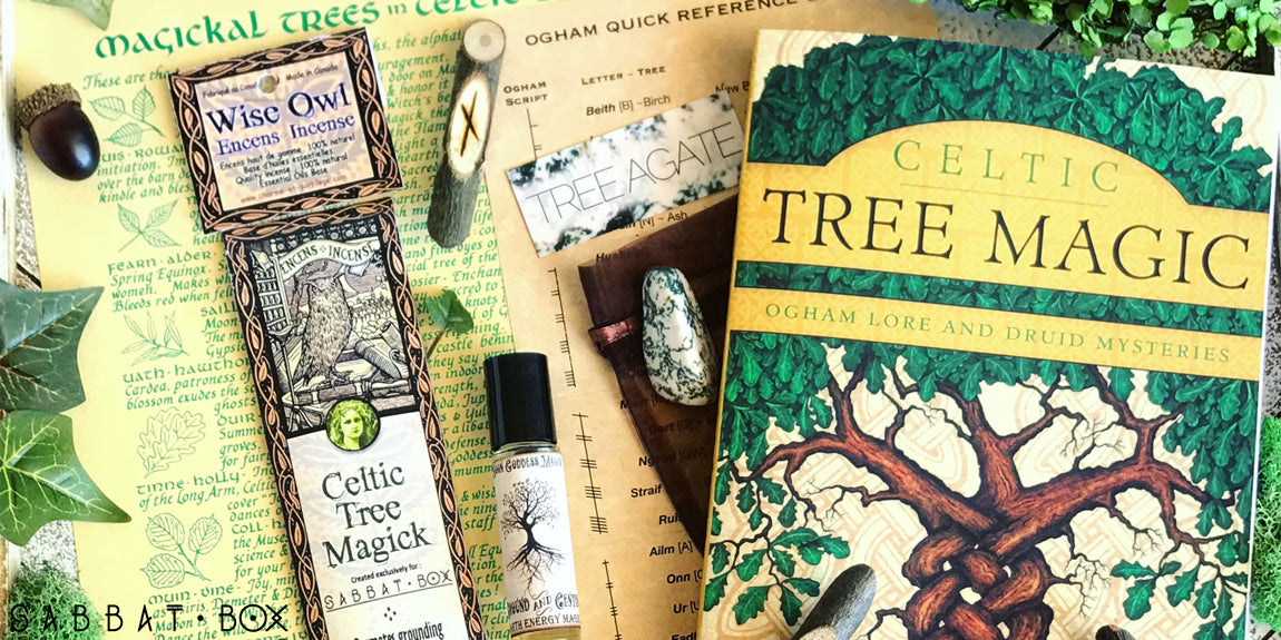 2018 Beltane Sabbat Box Celtic Tree Magick Subscription Box For Pagan Witch Subscription Box Wiccan Subscription Box
