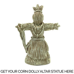 Sabbat Box Corn Dolly Statuary