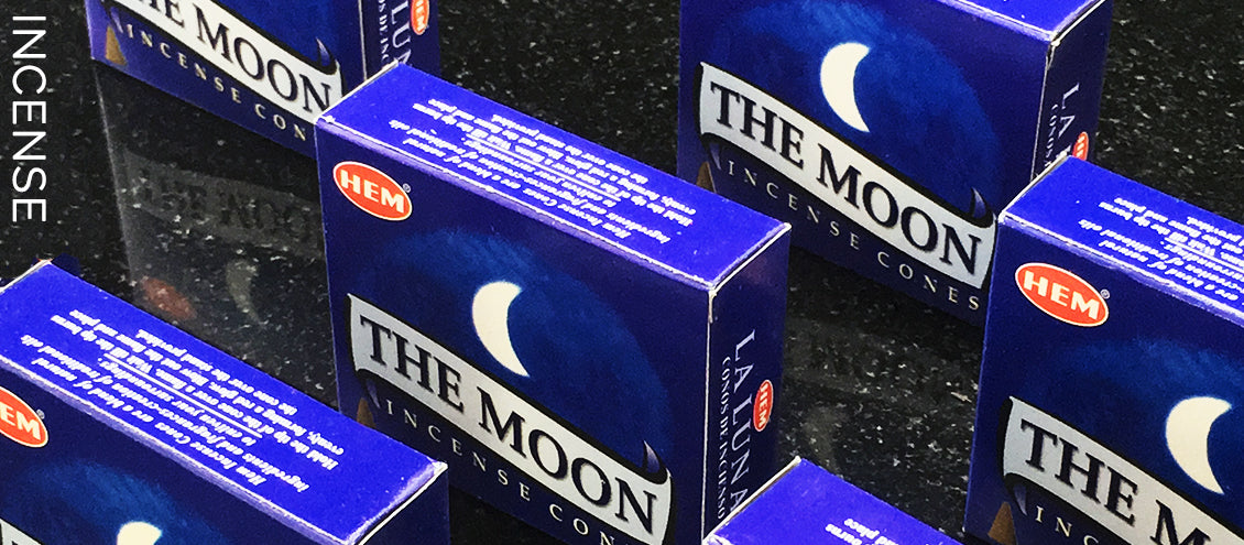 The Moon Cone Incense By HEM