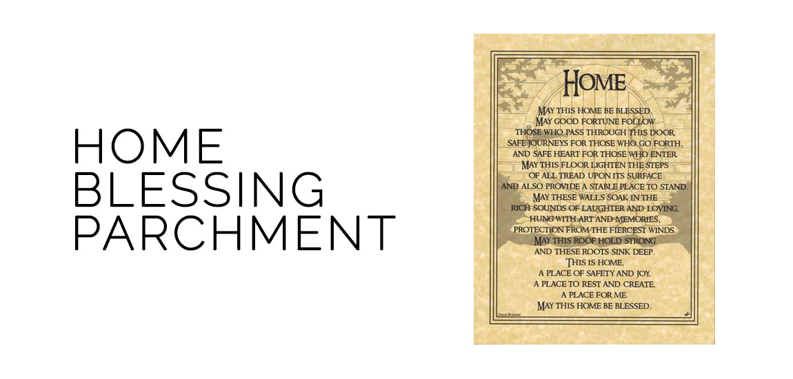 Home Blessing Parchment
