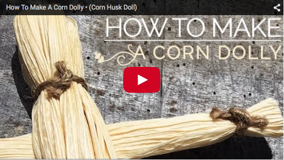 How To Make A Corn Husk Doll For Lammas