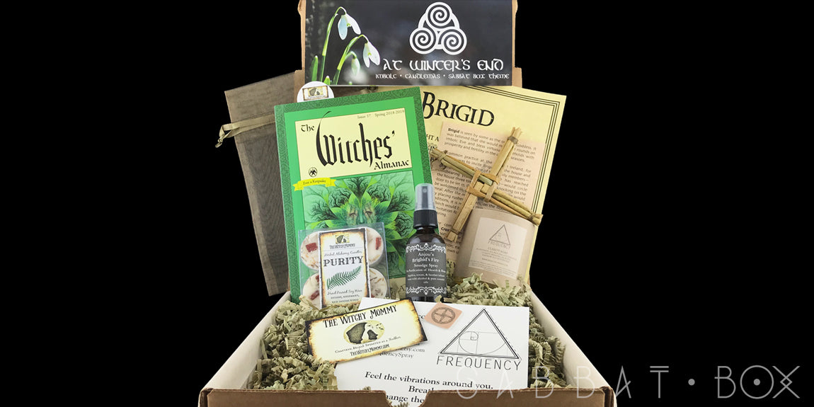 2018 Imbolc Sabbat Box - Witch Subscription Box Wiccan Subscription Box Pagan Subscription Box