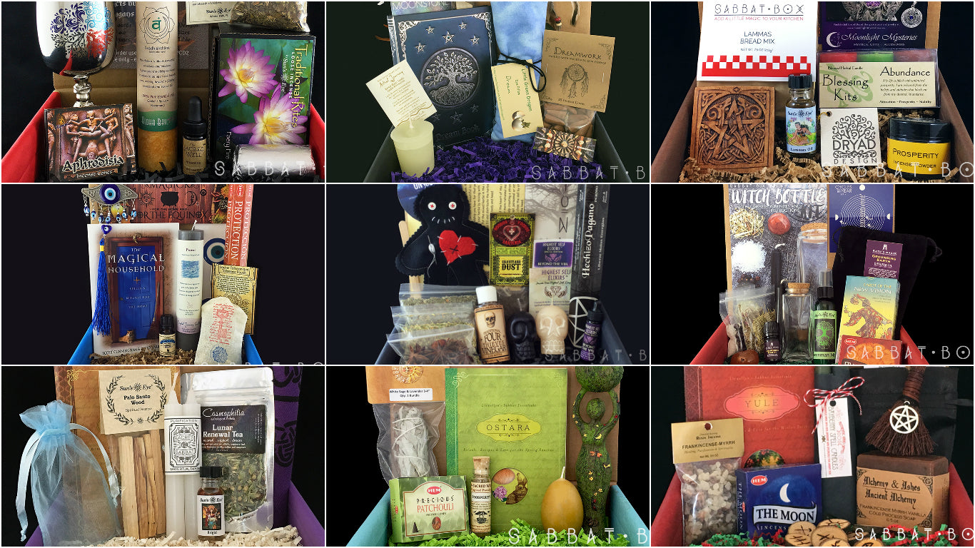 Sabbat Box - A Subscription Box For Wiccans and Pagans - Wiccan Supplies