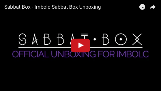 Sabbat Box Imbolc Sabbat Box Unboxing Video